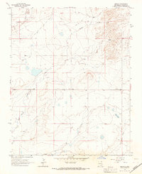 Download a high-resolution, GPS-compatible USGS topo map for Abbott, NM (1967 edition)