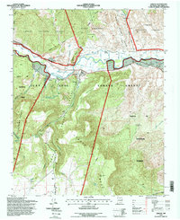 Download a high-resolution, GPS-compatible USGS topo map for Abiquiu, NM (1998 edition)