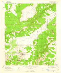 Download a high-resolution, GPS-compatible USGS topo map for Acoma Pueblo, NM (1963 edition)