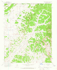 Download a high-resolution, GPS-compatible USGS topo map for Adobe Downs Ranch, NM (1965 edition)
