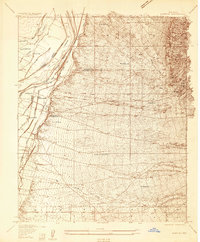 Download a high-resolution, GPS-compatible USGS topo map for Alameda, NM (1934 edition)