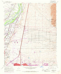 Download a high-resolution, GPS-compatible USGS topo map for Alameda, NM (1969 edition)