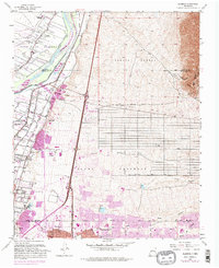Download a high-resolution, GPS-compatible USGS topo map for Alameda, NM (1975 edition)