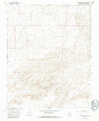 Download a high-resolution, GPS-compatible USGS topo map for Alamo Mesa West, NM (1986 edition)