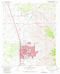 Download a high-resolution, GPS-compatible USGS topo map for Alamogordo North, NM (1982 edition)