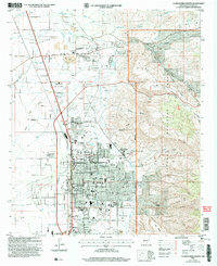 Download a high-resolution, GPS-compatible USGS topo map for Alamogordo North, NM (2006 edition)