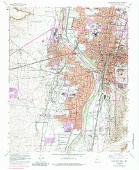preview thumbnail of historical topo map of Bernalillo County, NM in 1960
