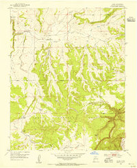 Download a high-resolution, GPS-compatible USGS topo map for Alire, NM (1955 edition)