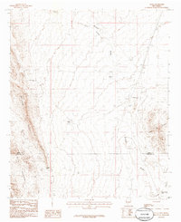 Download a high-resolution, GPS-compatible USGS topo map for Alivio, NM (1985 edition)