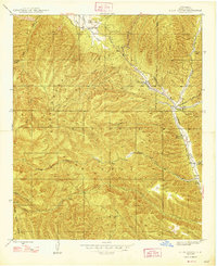 Download a high-resolution, GPS-compatible USGS topo map for Allie Canyon, NM (1948 edition)