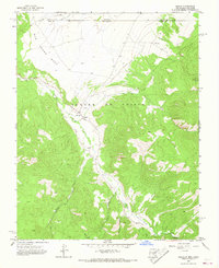 Download a high-resolution, GPS-compatible USGS topo map for Amalia, NM (1967 edition)