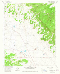 Download a high-resolution, GPS-compatible USGS topo map for Ambrosia Lake, NM (1967 edition)