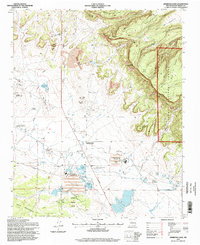 Download a high-resolution, GPS-compatible USGS topo map for Ambrosia Lake, NM (1998 edition)