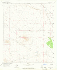 Download a high-resolution, GPS-compatible USGS topo map for Antelope Hill, NM (1965 edition)