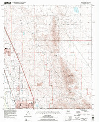 Download a high-resolution, GPS-compatible USGS topo map for Anthony, NM (2002 edition)