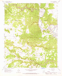 Download a high-resolution, GPS-compatible USGS topo map for Anton Chico, NM (1966 edition)