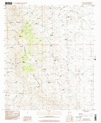 Download a high-resolution, GPS-compatible USGS topo map for Apache Gap, NM (2001 edition)