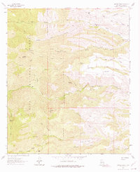 Download a high-resolution, GPS-compatible USGS topo map for Apache Peak, NM (1975 edition)