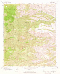 preview thumbnail of historical topo map of Sierra County, NM in 1963