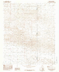 Download a high-resolution, GPS-compatible USGS topo map for Arch NE, NM (1985 edition)