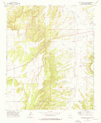 Download a high-resolution, GPS-compatible USGS topo map for Armstrong Canyon, NM (1976 edition)