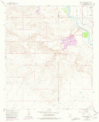Download a high-resolution, GPS-compatible USGS topo map for Arroyo Cuervo, NM (1981 edition)