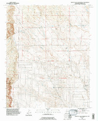 Download a high-resolution, GPS-compatible USGS topo map for Arroyo De Las Calabacillas, NM (1996 edition)