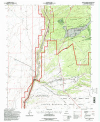 Download a high-resolution, GPS-compatible USGS topo map for Arroyo Hondo, NM (1998 edition)