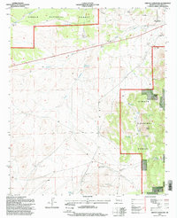 preview thumbnail of historical topo map of Socorro County, NM in 1995