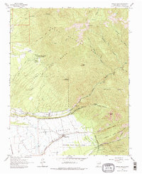 Download a high-resolution, GPS-compatible USGS topo map for Arroyo Seco, NM (1975 edition)