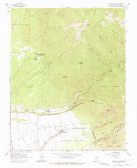 Download a high-resolution, GPS-compatible USGS topo map for Arroyo Seco, NM (1967 edition)