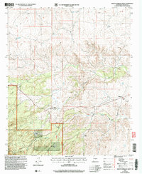 Download a high-resolution, GPS-compatible USGS topo map for Arroyo Serrano West, NM (2006 edition)