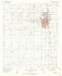 1955 Map of Artesia, NM