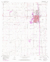 preview thumbnail of historical topo map of Artesia, NM in 1955
