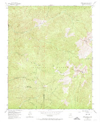 Download a high-resolution, GPS-compatible USGS topo map for Aspen Basin, NM (1974 edition)