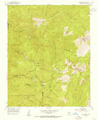 Download a high-resolution, GPS-compatible USGS topo map for Aspen Basin, NM (1983 edition)