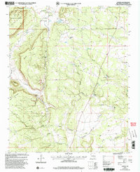 Download a high-resolution, GPS-compatible USGS topo map for Aurora, NM (2003 edition)