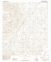 Download a high-resolution, GPS-compatible USGS topo map for Azotea Peak, NM (1985 edition)