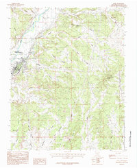 Download a high-resolution, GPS-compatible USGS topo map for Aztec, NM (1985 edition)