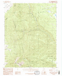Download a high-resolution, GPS-compatible USGS topo map for Baldy%20Mountain, NM (1987 edition)