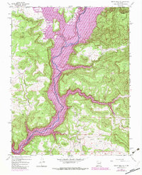 preview thumbnail of historical topo map of Rio Arriba County, NM in 1954