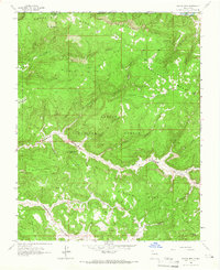 Download a high-resolution, GPS-compatible USGS topo map for Bancos Mesa, NM (1966 edition)