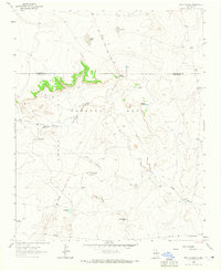 Download a high-resolution, GPS-compatible USGS topo map for Bar Y Ranch, NM (1965 edition)