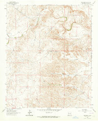 Download a high-resolution, GPS-compatible USGS topo map for Barn Draw, NM (1964 edition)