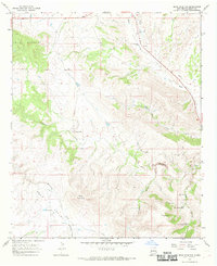 Download a high-resolution, GPS-compatible USGS topo map for Bear Mountain, NM (1969 edition)