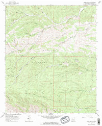 Download a high-resolution, GPS-compatible USGS topo map for Bear Spring, NM (1968 edition)