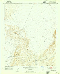 preview thumbnail of historical topo map of Socorro County, NM in 1952