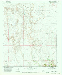 Download a high-resolution, GPS-compatible USGS topo map for Bedford Hill, NM (1971 edition)