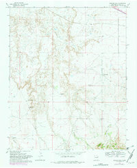 Download a high-resolution, GPS-compatible USGS topo map for Bedford Hill, NM (1982 edition)