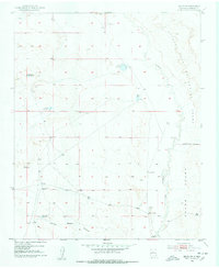 1952 Map of Valencia County, NM, 1953 Print